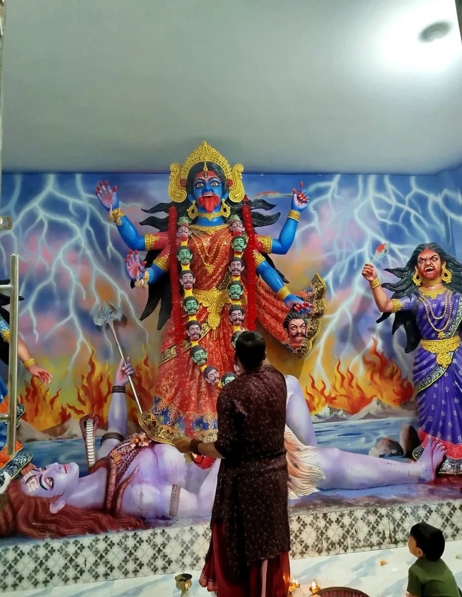 শ্রী শ্রী রাধা গোবিন্দ ও কালি মন্দির, পলাশবাড়ী photo